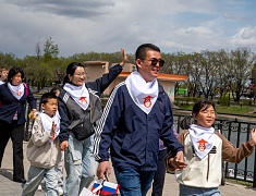 Российско-китайские обмены семьями