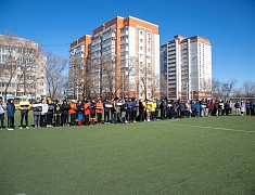 В Благовещенске прошел турнир по малоформатному футболу 