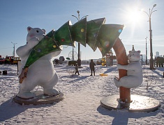 Благовещенск преображается к Новому году