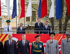 Церемония возложения цветов, посвященная 79-летию Победы в Великой Отечественной войне