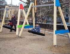 Мэр Олег Имамеев проконтролировал работы по благоустройству территории в Плодопитомнике