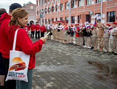 "Поезд Дружбы" встретили на железнодорожном  вокзале Благовещенска