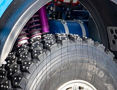 Автомобильные гонки в рамках Международного российско-китайского фестиваля зимних видов спорта