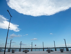 Мэр Благовещенска Олег Имамеев оценил готовность новой набережной Зеи к открытию