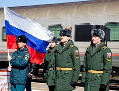 Благовещенск встретил агитпоезд «Сила в правде»