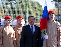 В Благовещенске открыли стадион Алексеевской гимназии