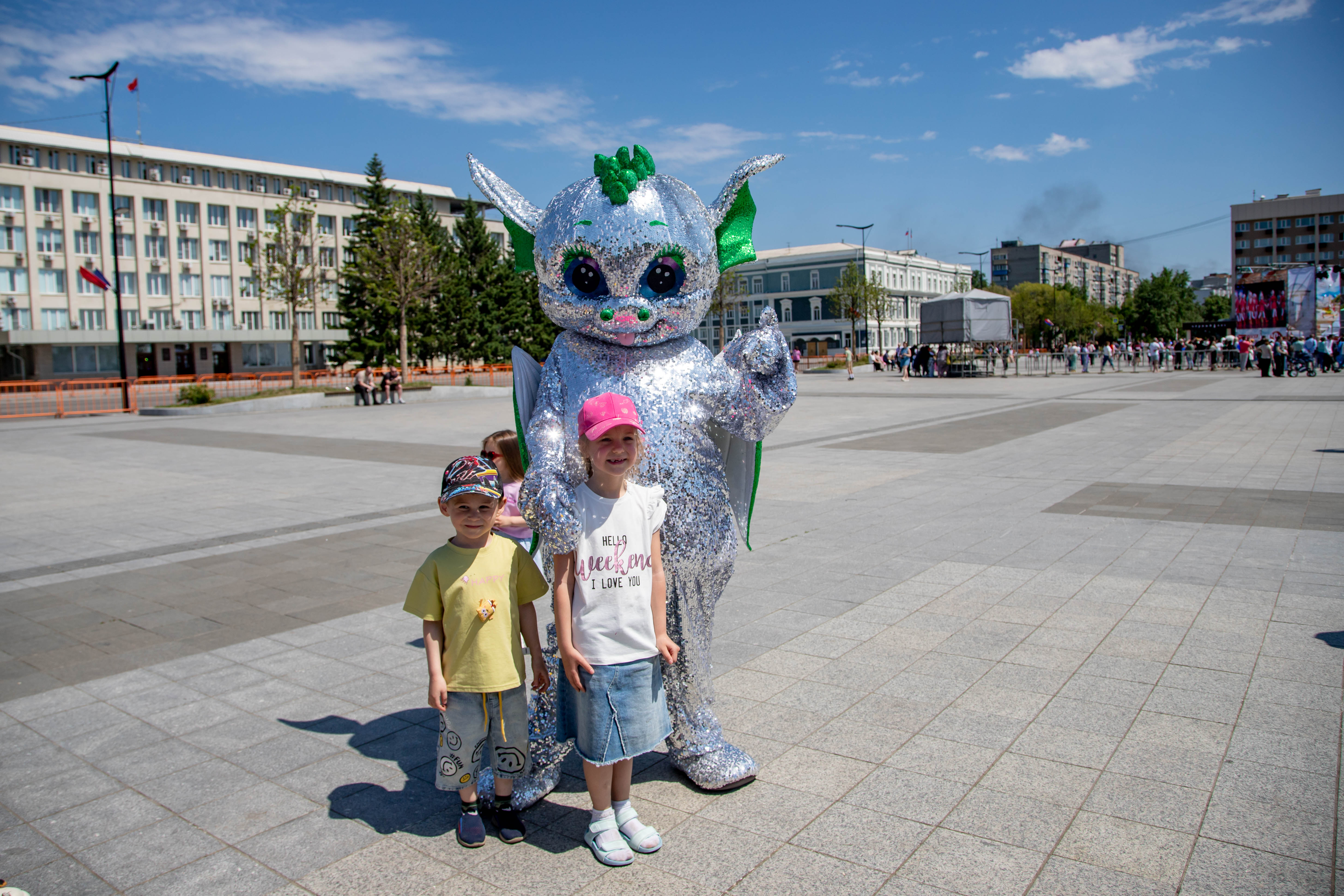 День защиты детей отпраздновали в Благовещенске