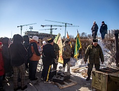 Благовещенцы проводили зиму блинами и хороводами
