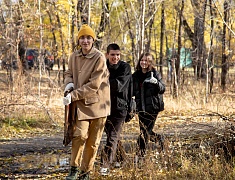 В Благовещенске в рамках «Город берегу» прошел субботник «Чистые игры»