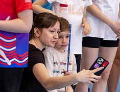 В честь Года семьи в Благовещенске провели семейный бадминтон