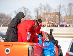 На Амуре между Благовещенском и Хэйхэ прошли Российско-китайские зимние игры
