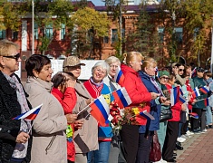Автобус Победы вернулся в Благовещенск