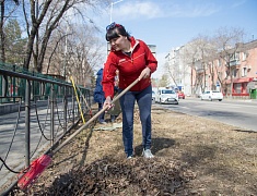 Общегородской субботник "Город берегу"
