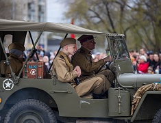 Торжественное прохождение войск в честь Дня Победы