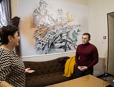 Мэр Благовещенска Олег Имамеев побывал на "Фабрике для своих"