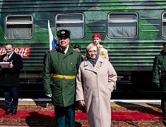 Благовещенск встретил агитпоезд «Сила в правде»