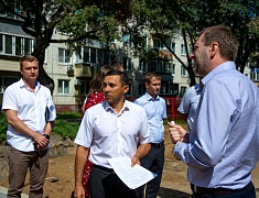 Олег Имамеев проконтролировал работы по реконструкции тепловых сетей