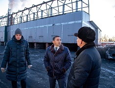 Выездное совещание мэра на котельную п. Аэропорт