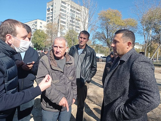 Мэр Благовещенска Олег Имаммев выехал на Игнатьевское шоссе с рабочим совещанием