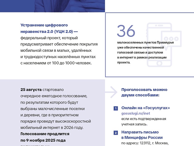 Деревни, сёла и посёлки подключат к мобильному интернету
