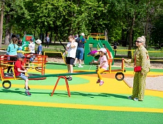 Ещё одну инклюзивную детскую площадку открыли в Благовещенске