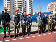 Якутские юнармейцы знакомятся с патриотическими традициями в школах Благовещенска