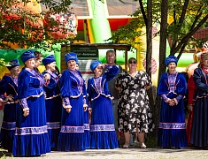 В Первомайском парке прозвучали задорные казачьи песни