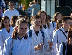 Парад студенчества прошел в Благовещенске