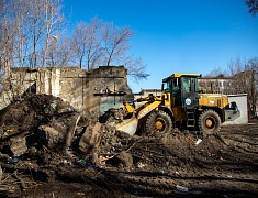Мэр Олег Имамеев проконтролировал уборку благовещенских улиц и набережной 