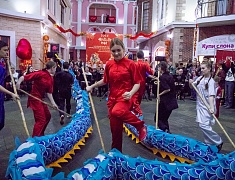 В Благовещенске встретили китайский Новый год