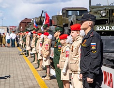 Ретропоезд «Победа» прибыл в Благовещенск