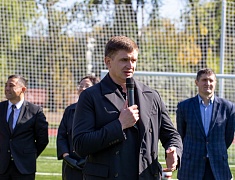 В Благовещенске открыли стадион Алексеевской гимназии