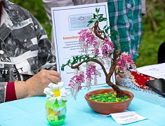 Мэр города Олег Имамеев поприветствовал старшее поколение на празднике в Горпарке