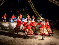 «Валенки-шоу» развернулось на главной площади Благовещенска 31 декабря