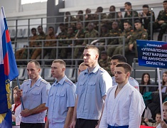 Открытый чемпионат Благовещенска среди силовых структур по армейскому рукопашному бою на кубок ДВОКУ