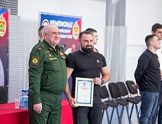 Открытый чемпионат Благовещенска среди силовых структур по армейскому рукопашному бою на кубок ДВОКУ