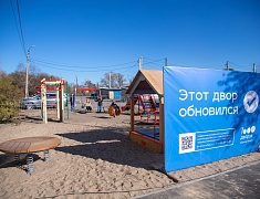 В Благовещенске открыли ещё 3 обновлённые детские площадки