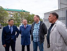 Мэр города Олег Имамеев провёл рабочее совещание по техническим вопросам подготовки главной площадки ВЭФ – Общественно-культурного центра