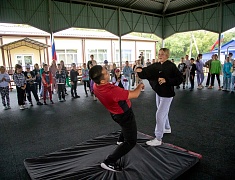 В Благовещенске проходит первая международная смена в лагере имени Гагарина