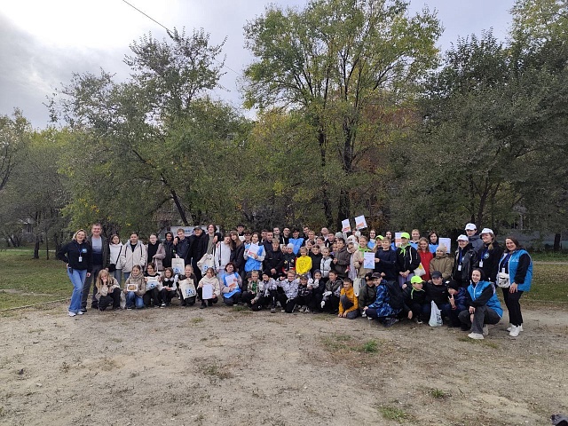 Соревнование за чистоту: один из субботников в Благовещенске провели в формате экоквеста 