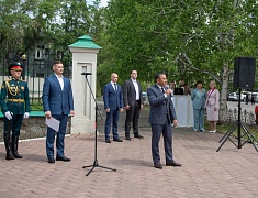 Благовещенцы почтили память основателей города