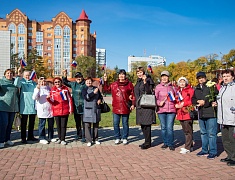 Автобус Победы вернулся в Благовещенск