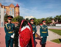  В Благовещенске отметили 80-летие окончания Второй мировой войны