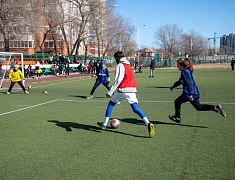 В Благовещенске прошел турнир по малоформатному футболу 