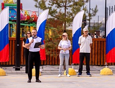 «Речную» спортивную зону открыли в Благовещенске