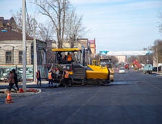 Мэр Благовещенска Олег Имамеев в ходе выездного совещания проконтролировал ход работ по улице Мухина