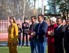 В Благовещенске открыли стадион Алексеевской гимназии