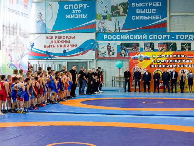 Столица Приамурья стала площадкой для соревнования по вольной борьбе