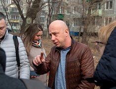 Мэр Благовещенска Олег Имамеев провел выездное совещание по благоустройству сквера водников