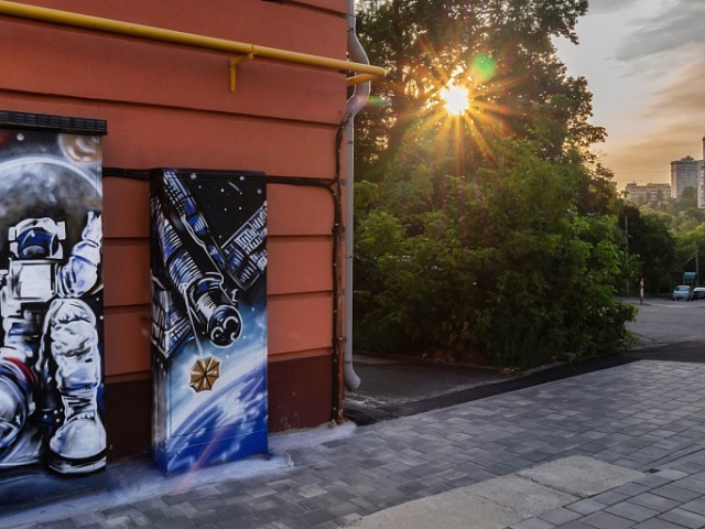 В Благовещенске профессиональные и самобытные художники могут дать новую жизнь техническим шкафам 